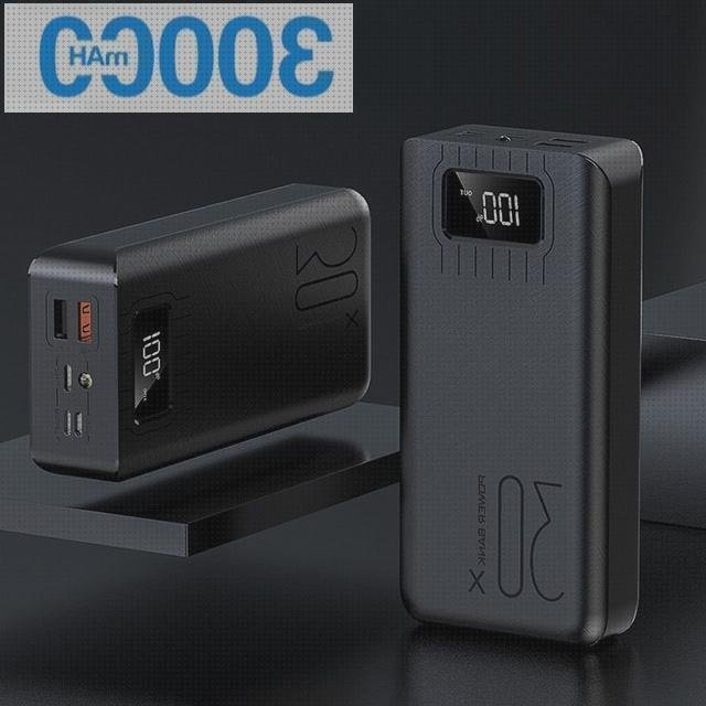 Las mejores mah batería externa 30000 mah xiaomi