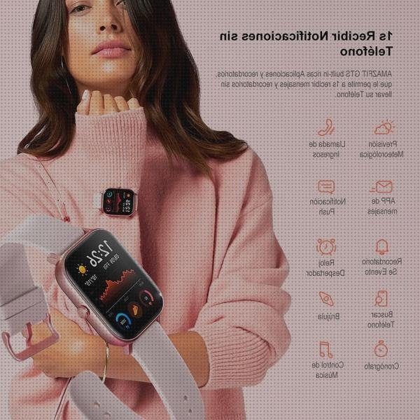 Las mejores marcas de gts amazfit xiaomi amazfit gts rosa