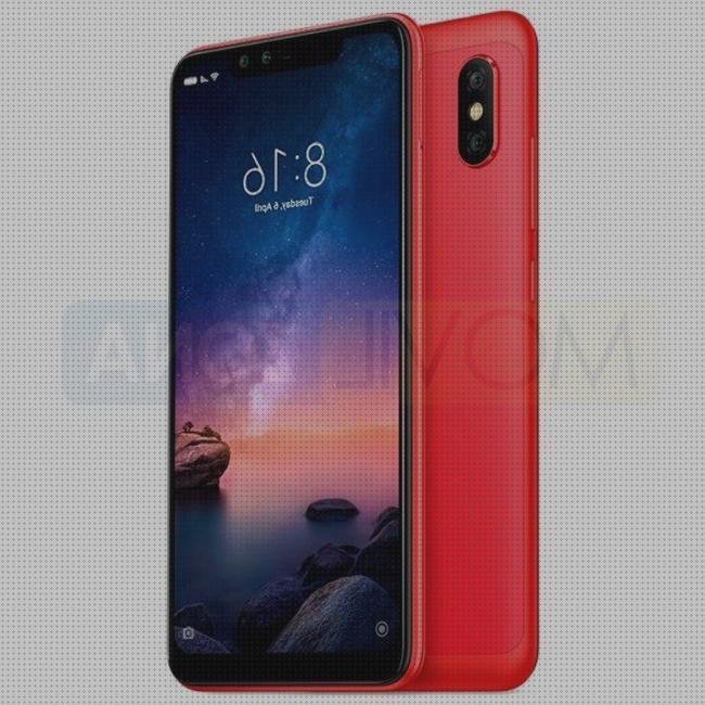 Las mejores marcas de pros redmi xiaomi redmi 6 pro rojo
